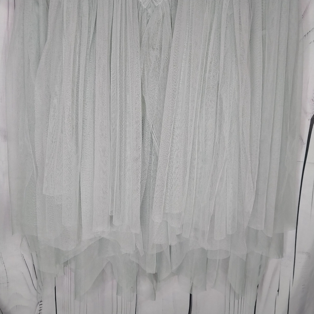 Mint Green Tulle Fairy Skirt - Picture 4 of 7